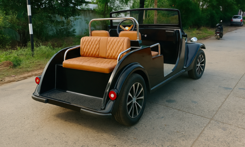 Golf Cart Side View 1